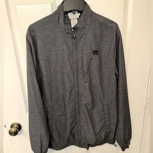 Men’s cinch bomber style golf jacket